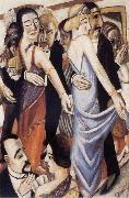 Max Beckmann Dance in Baden-Baden oil painting